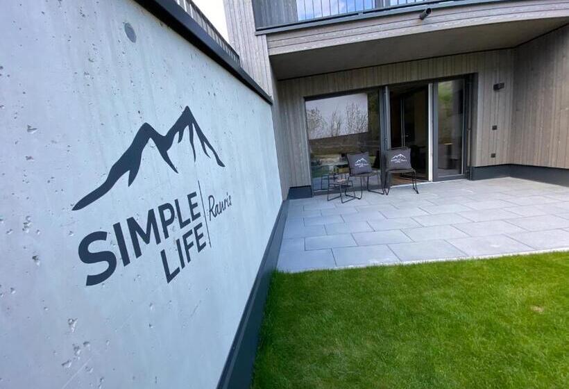 Апартаменты 1 Спальня с Террасой, Simple Life Apartments