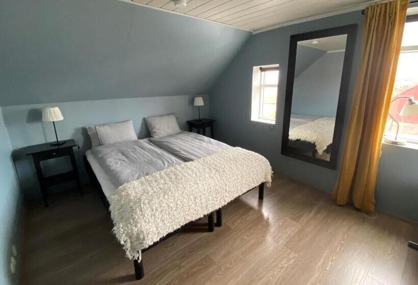 اتاق استاندارد با سرویس بهداشتی مشترک, Helluland Guesthouse