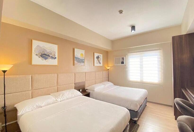 패밀리 스튜디오, Twin Bed Unit  Migas Haven At Sunvida Tower