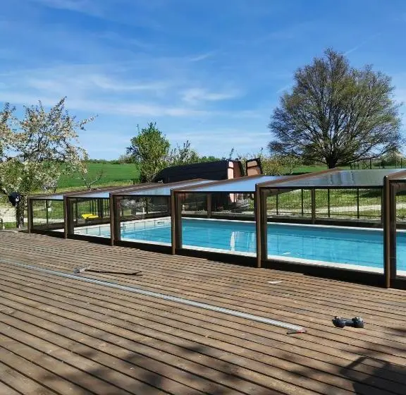 １ベッドルームハウス, Les Cabanes De Brassac   Gîte Esprit Cabane Avec Spa