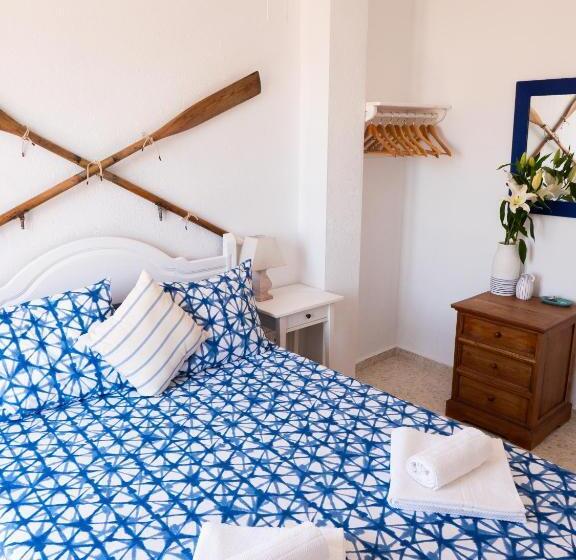 海景标准间带阳台, Akiteness House Tarifa