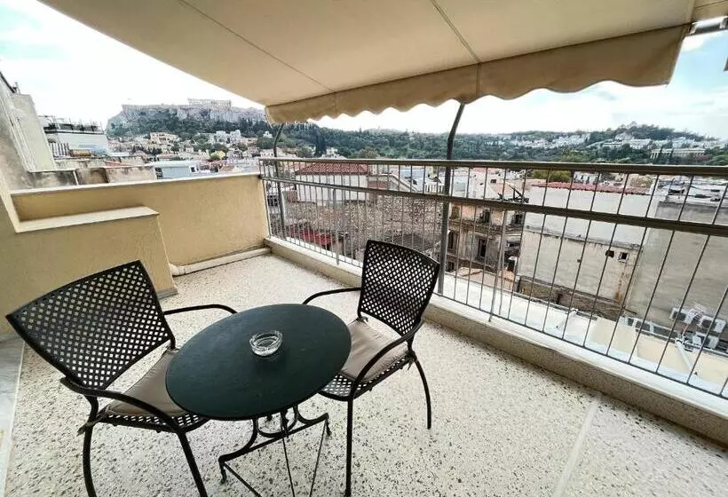 اتاق سوپریور با چشم‌انداز, Safestay Athens Monastiraki