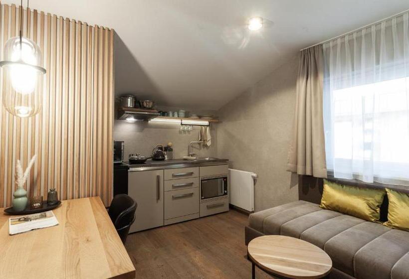 Студия Deluxe, Glanz & Glory Appartements Sölden