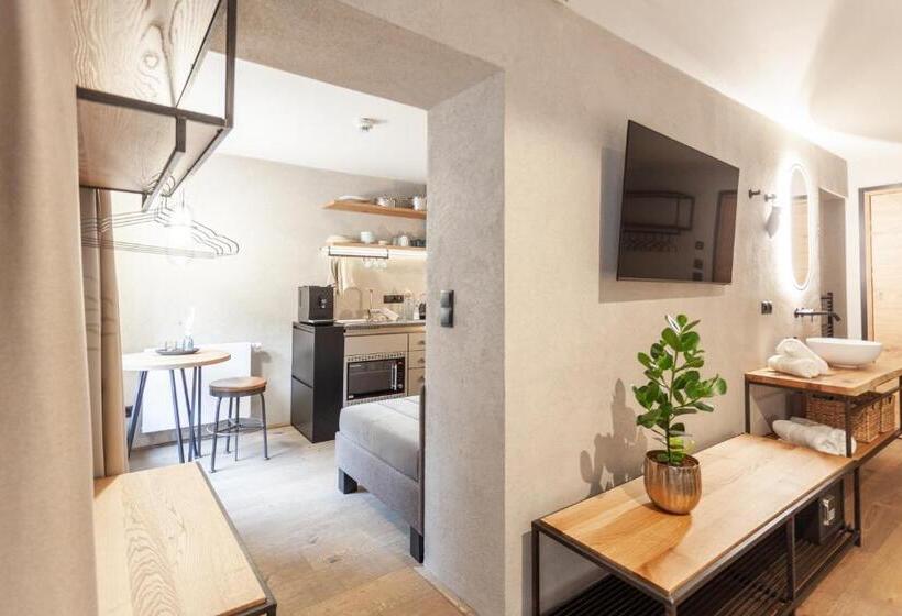 Студия Deluxe, Glanz & Glory Appartements Sölden