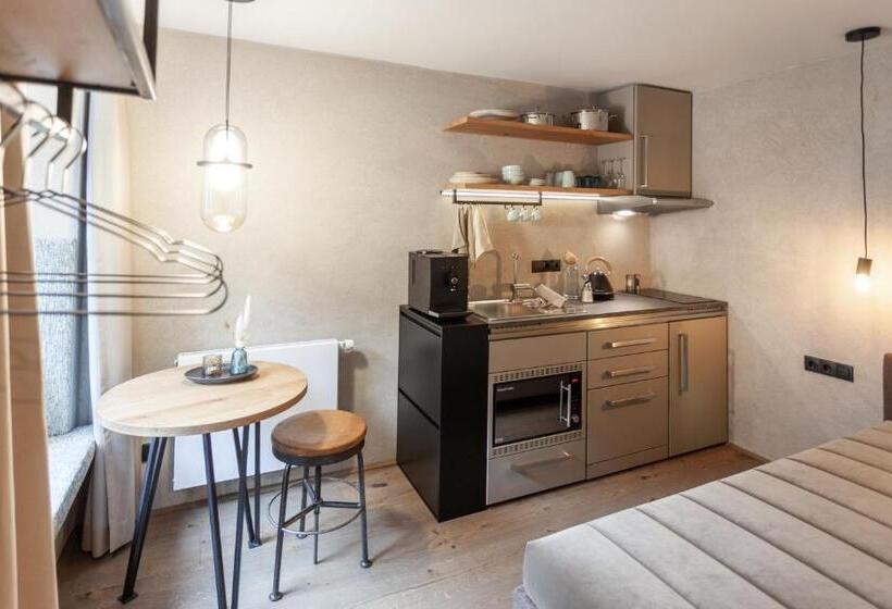 Студия Deluxe, Glanz & Glory Appartements Sölden