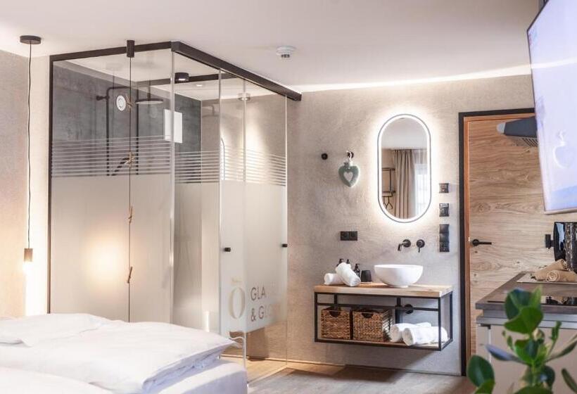 Студия Deluxe, Glanz & Glory Appartements Sölden