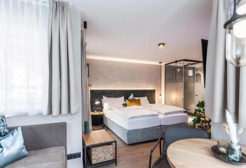 Студия Deluxe, Glanz & Glory Appartements Sölden