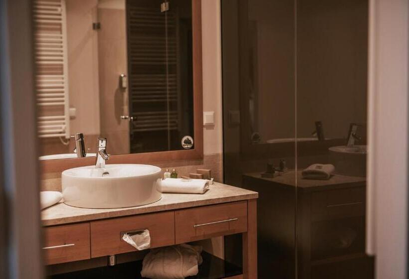 חדר דלוקס עם מרפסת, G Sund & Natur Hotel Die Wasnerin   Adults Only