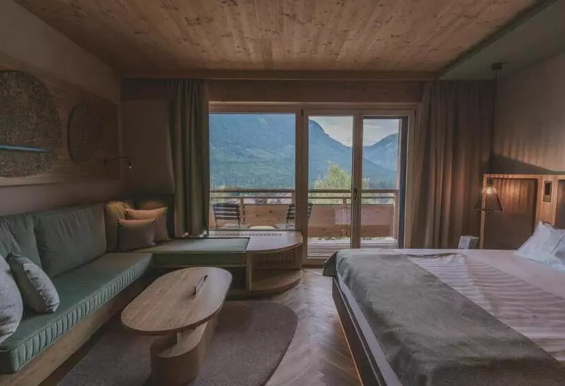 バルコニー付きデラックスルーム, G Sund & Natur Hotel Die Wasnerin   Adults Only