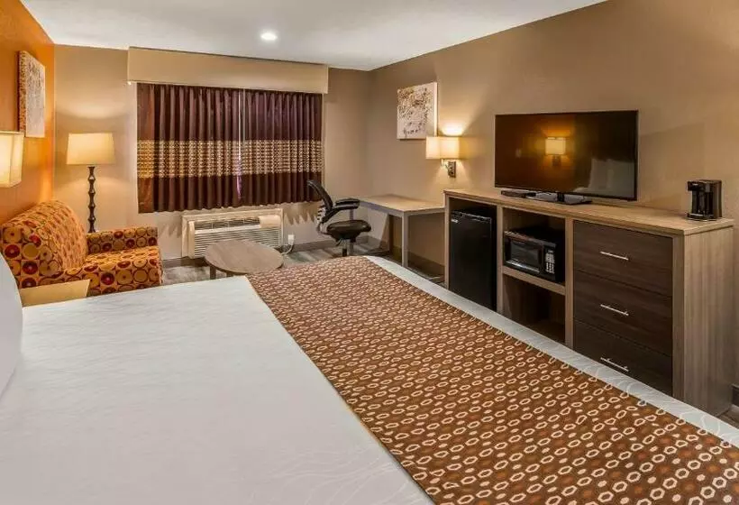 キングサイズベッドのスタンダードルーム, Best Western Gateway Inn