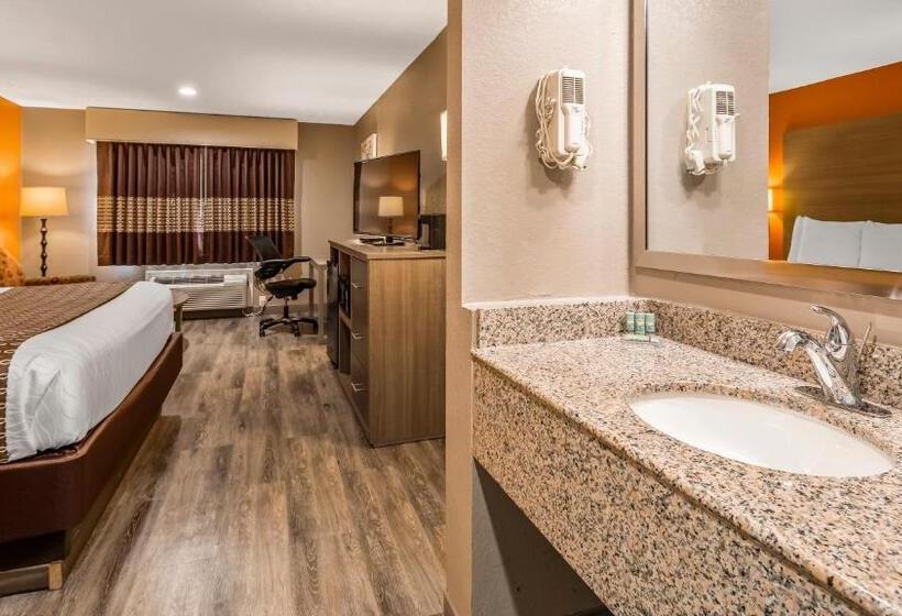 غرفة قياسية سرير كينج لذوى الإحتياجات الخاصة, Best Western Gateway Inn