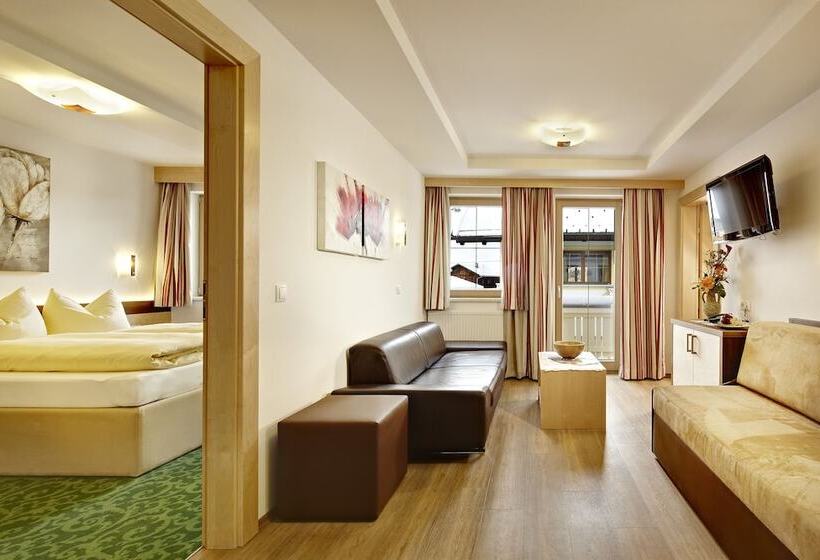 Люкс с Балконом, Sonnenhof Gerlos Centrum