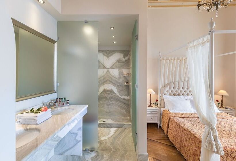 اتاق استاندارد با چشم‌انداز دریا, Syrou Melathron