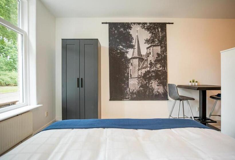 غرفة ديلوكس سرير كينج, Bed&breakfast Tussen De Poorten