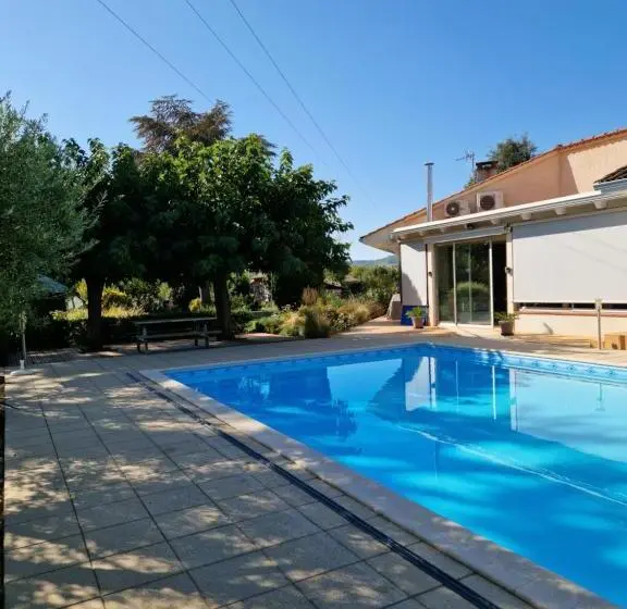 プールビュースタンダードルーム, Chambre Hôte Avec Piscine   La Vialatte