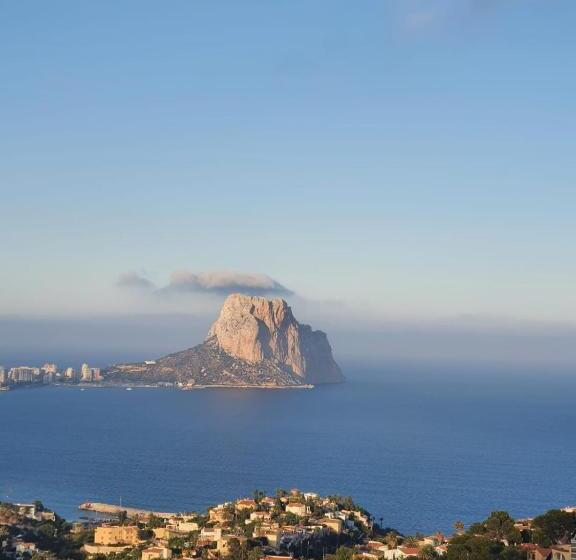 اتاق استاندارد چهار تخته با چشم‌انداز دریا, Villa Vista Calpe