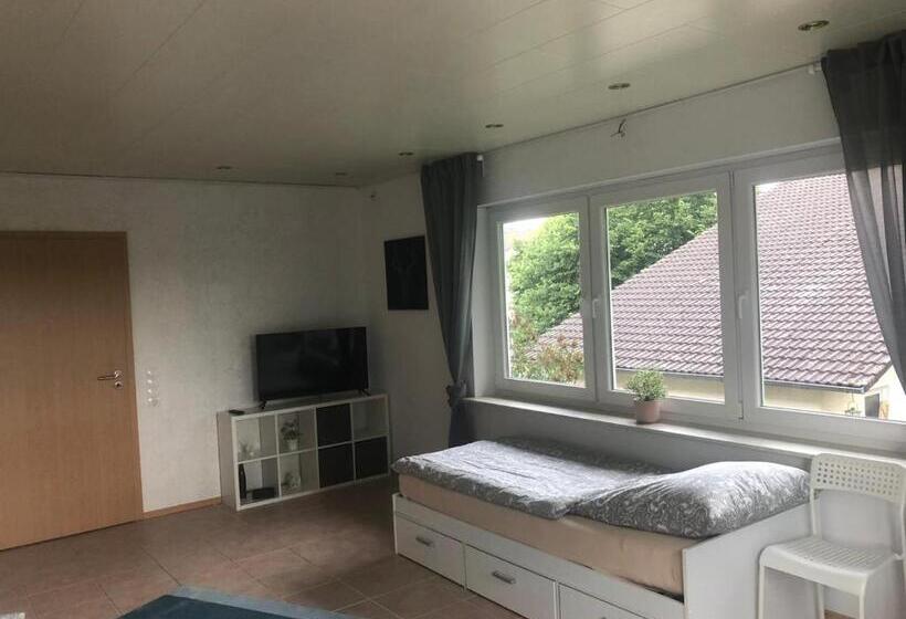 정원 전망 4인용 스탠다드 룸, Pension Platzhirsch