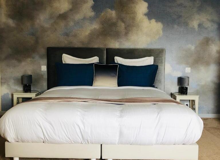 Quarto Superior Cama King, Demeure Du Porzou, Chambres D Hôtes De Charme Dans Demeure D Exception, Parc Paysager, Spa, Massages