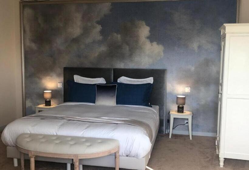 Quarto Superior Cama King, Demeure Du Porzou, Chambres D Hôtes De Charme Dans Demeure D Exception, Parc Paysager, Spa, Massages