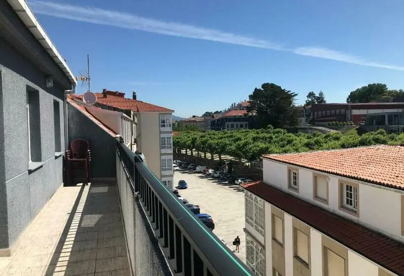 海の見える１ベッドルームアパートメント, Hostal O Portiño