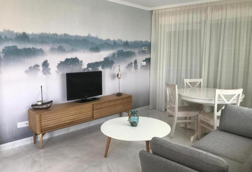 Апартаменты 1 Спальня Вид на Море, Hostal O Portiño