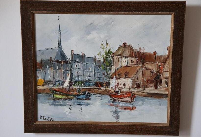 带花园景观的标准三人间, L Herbe Haute