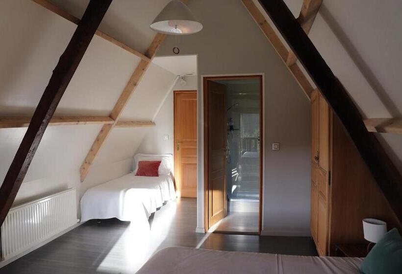 庭の見えるスタンダードトリプルルーム, L Herbe Haute