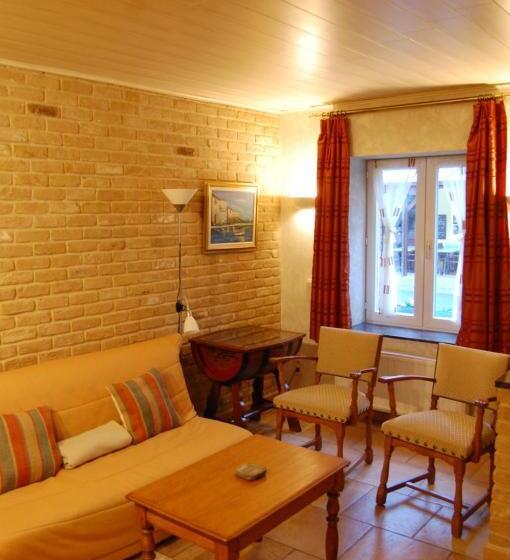 Апартаменты 1 Спальня Вид на Сад, Appart Hotel Au Pied De Vigne