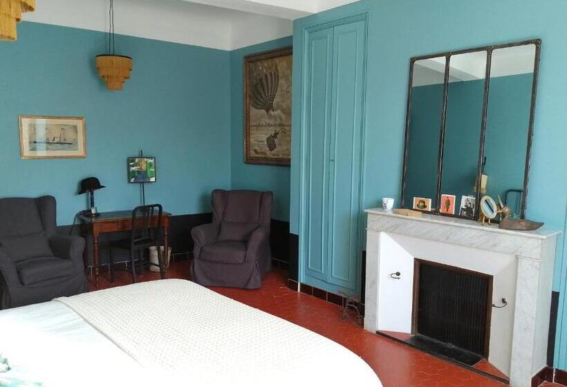 غرفة قياسية سرير كينج, La Maison Hilarion