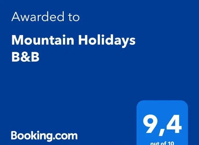 マウンテンビュースタンダードルーム, Mountain Holidays B&b