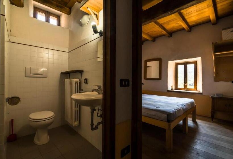 스탠다드 룸 공동 욕실, Ostello Podesteria Di Gombola Arte E Territorio