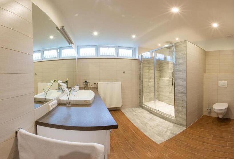 غرفة قياسية ثلاثية مزودة بتراس, Penzion Terezka