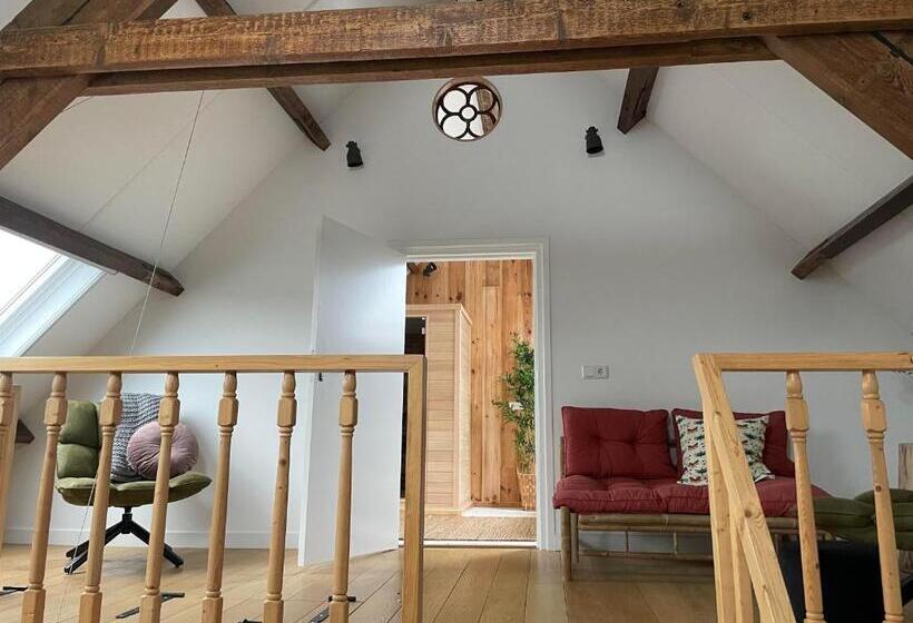 豪华工作室, B & B  Droom In De Polder De Suite Met Prive Sauna
