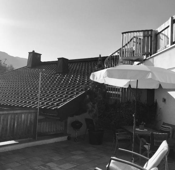 דירת חדר עם טרסה, Restaurant Appartements Almdiele