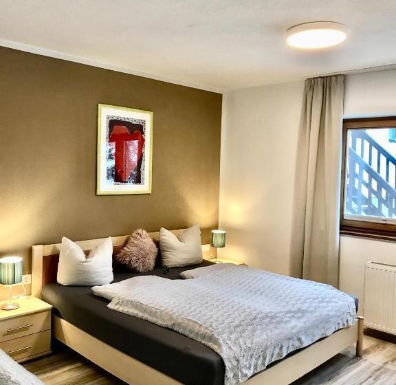 דירת חדר עם טרסה, Restaurant Appartements Almdiele