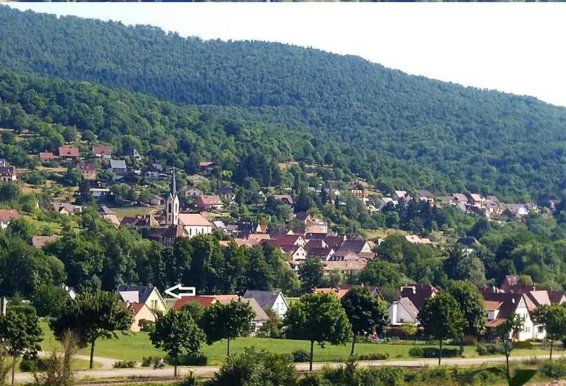庭の見えるスタンダードトリプルルーム, Alsace Nature Et Découvertes