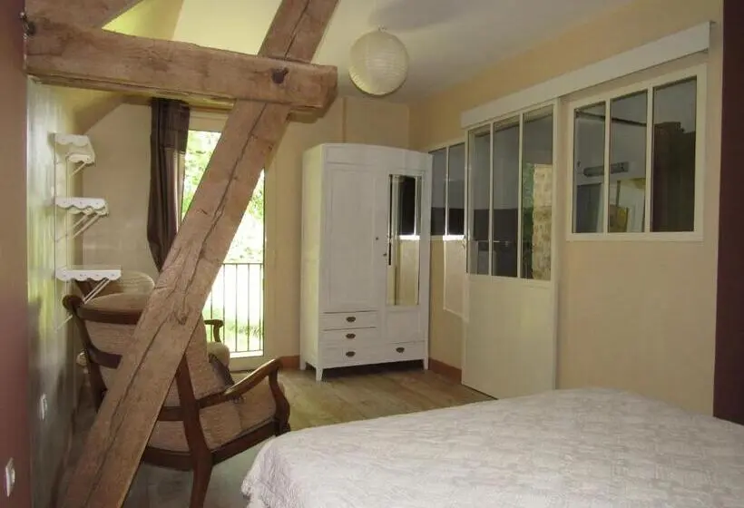 キングサイズベッドのスタンダードルーム, Chambres D Hôtes De La Grande Combe
