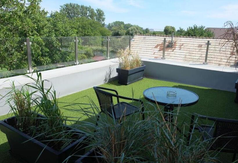 带露台的高档房间, Penzión Pod Brezami