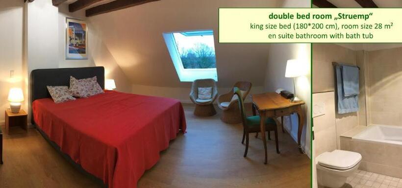 اتاق استاندارد با چشم‌انداز باغ, Bed & Brockhof Meerbusch