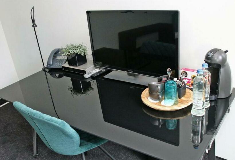 חדר סטנדרט עם מרפסת, Afspanning De Kroon