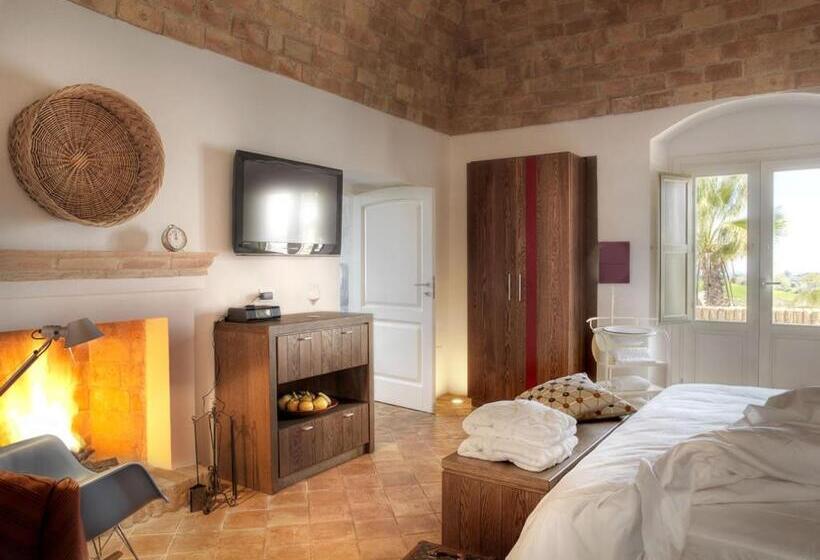 Люкс Кровать Кинг, Torre Fiore Hotel Masseria