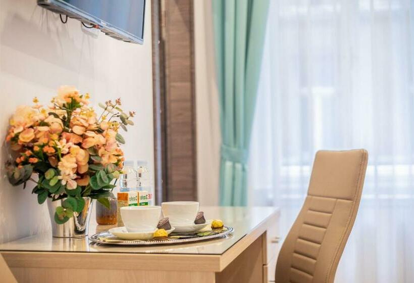 Deluxe-huone, Global Suites Budapest