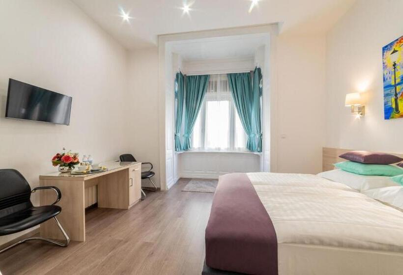 Deluxe-huone Kaupunkinäkymä, Global Suites Budapest