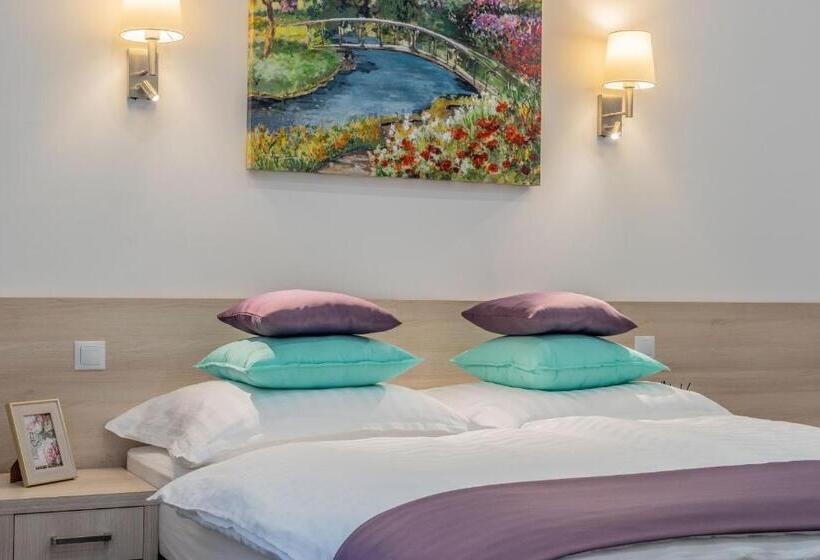 Deluxe-huone Parveke, Global Suites Budapest