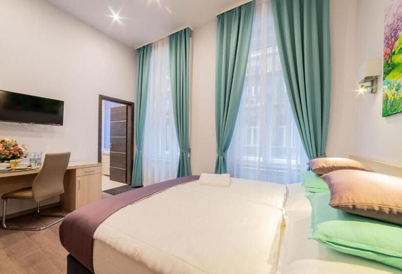 Deluxe-huone, Global Suites Budapest