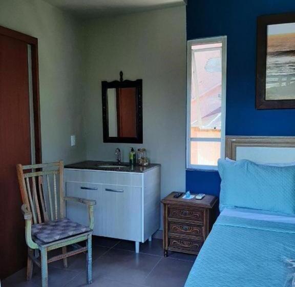 غرفة ديلوكس, Essência Da Guarda Surf House