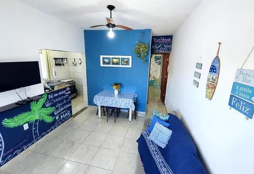 １ベッドルームハウス, Casa Mar Peruíbe