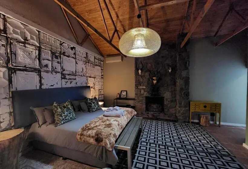 キングサイズベッドのデラックスルーム, Tzamenkomst River Lodge