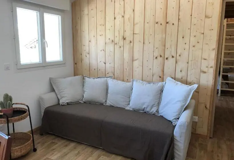 庭の見える１ベッドルームアパートメント, La Petite Ferme De Pouillon   Parc Animalier   Aire De Loisirs