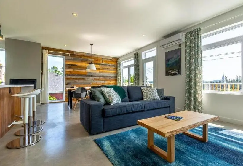 景色の見える一ベッドルームアパートメント, Hôtel Appartements De La Gare